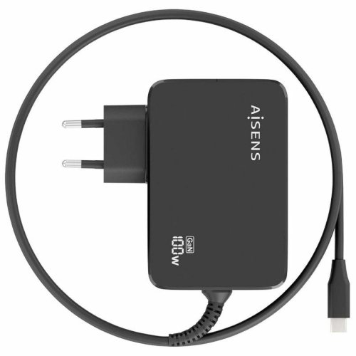Laptopladdare Aisens ASCH-1PD100WL50-BK 100 W