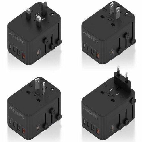 Vggladdare Aisens ASPS-2A3C09-BK 35 W Svart