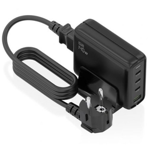 Trdls laddare Aisens ASCH-140W4P056-BK Svart 140 W