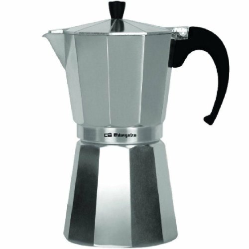 Italiensk Kaffepanna Orbegozo 18229 Silvrig