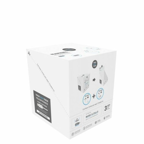 Hrlurar med Mikrofon Tech One Tech TEC1203 Vit 10 antal