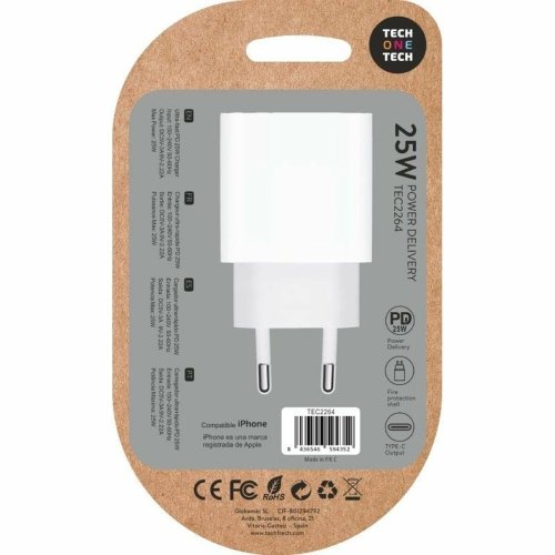 Vggladdare Tech One Tech TEC2264 25 W