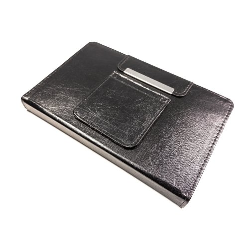 Fodral till Lsplatta Talius CV-3005 Svart Gr Qwerty Spanska