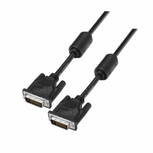 Frlngningskabel DVI-D Aisens A117-0089 Svart 1,8 m