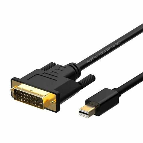 MiniDisplayPort-kabel Aisens A125-0363 Svart 2 m