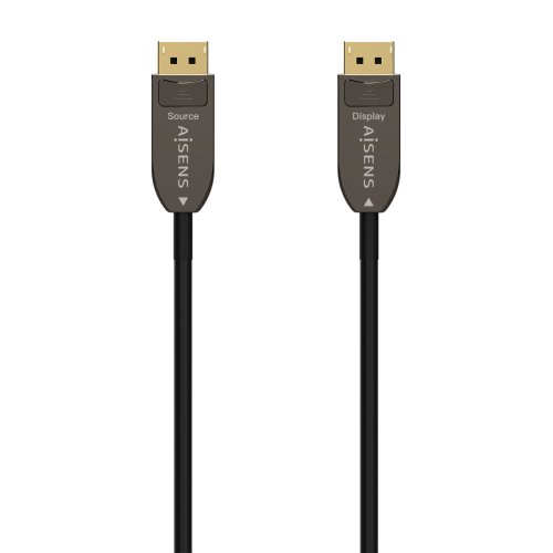 DisplayPort Kabel Aisens A155-0609 Svart 30 m