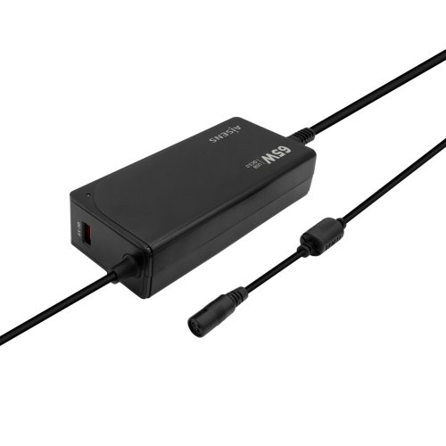 Laptopladdare Aisens ASLC-65WAUTO-BK 65 W