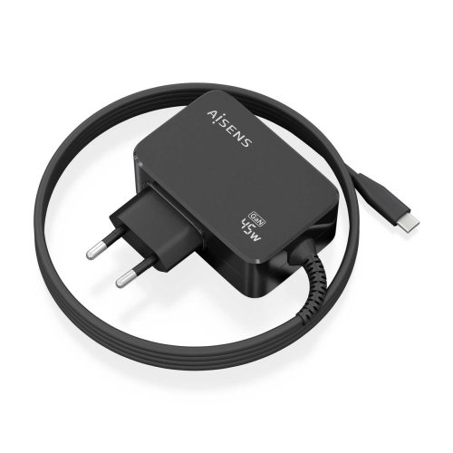 Vggladdare Aisens ASCH-1PD45WL032-BK Svart 45 W (1 antal)