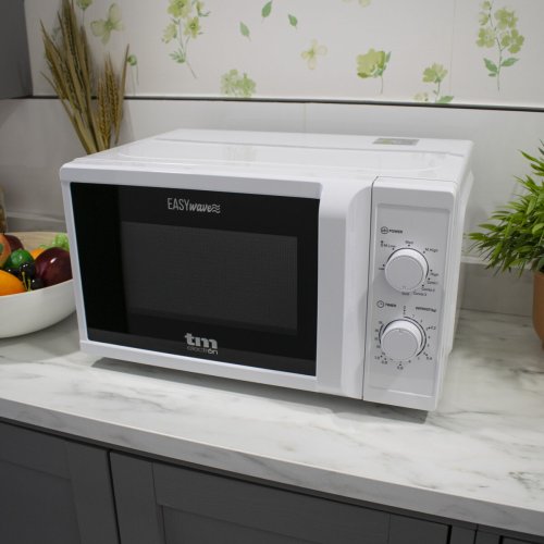 Mikrovgsugn med Grill TM Electron Vit 700 W 20 L
