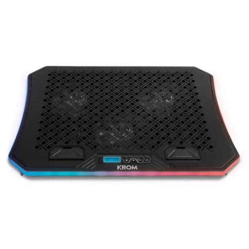 Laptopstd med flkt Krom Kooler 19"