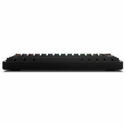 Tangentbord Krom NXKROMKREATORSP Svart Qwerty Spanska