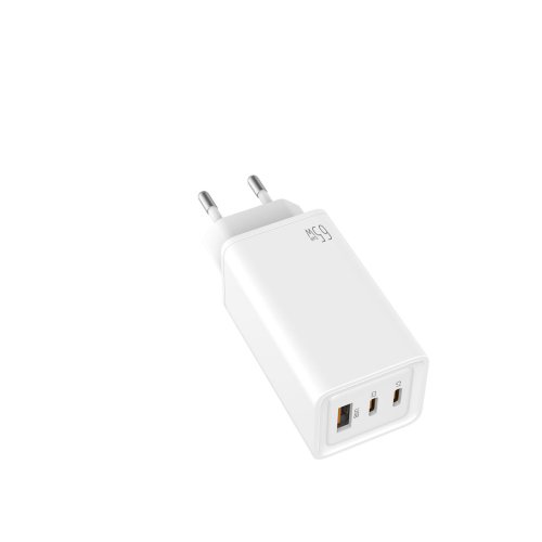Vggladdare LEOTEC LECSPH65W3W 65 W Vit