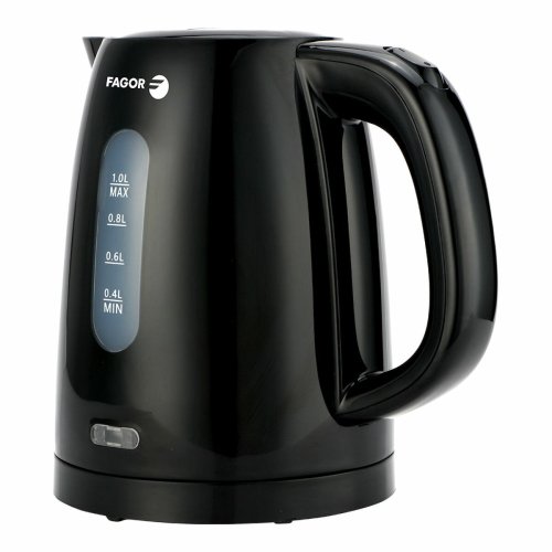 Vattenkokare Fagor teya noir 2200 W 1 L Svart Rostfritt stl Pla