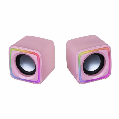 PC-hgtalare Mars Gaming MSCUBEP 8W Rosa 4 W