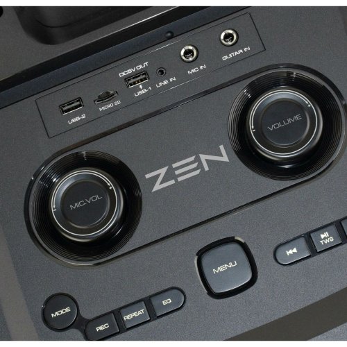 Bluetooth Hgtalare ZEN ZEN RINGS 600W Svart
