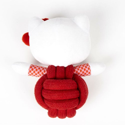 Hundleksak Hello Kitty Rd Polyester Bomull