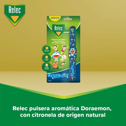 Anti-myggarmband med citronella Relec Doraemon
