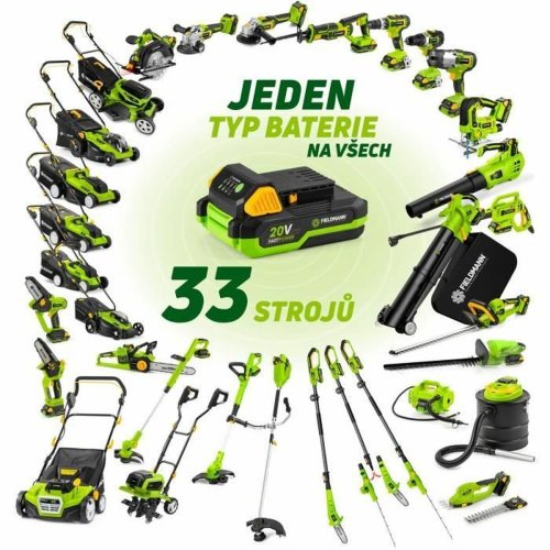 Grsklippare Fieldmann 20 V 37 cm