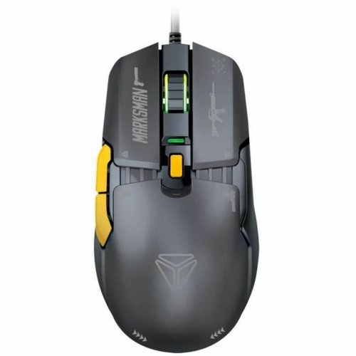 Mus Yenkee MARKSMAN - YMS 3600BK Svart 3600 DPI