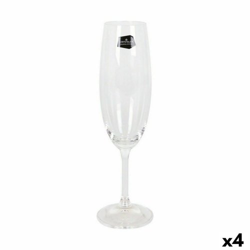 Champagneglas Crystalex Lara Glas 220 ml Champagne 6 Delar (6 an