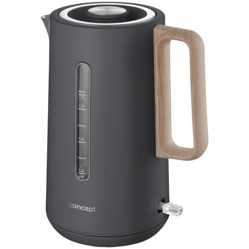 Vattenkokare Concept RK3370 Gr Rostfritt stl 1850-2200 W 1,7 L