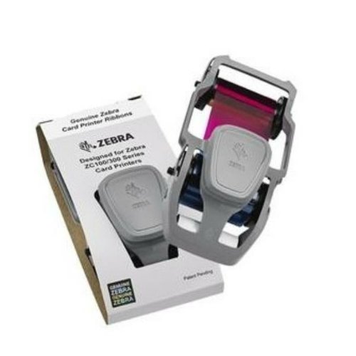 Termiskt verfringsband Zebra 800300-250EM Gul Svart Turkos Mag