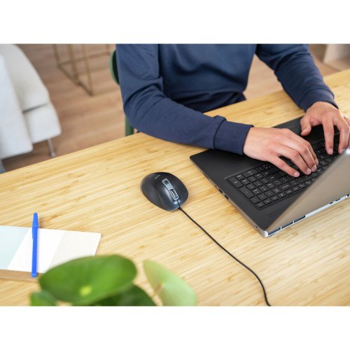 Tr�dl�s Mus Trust 24728 Svart