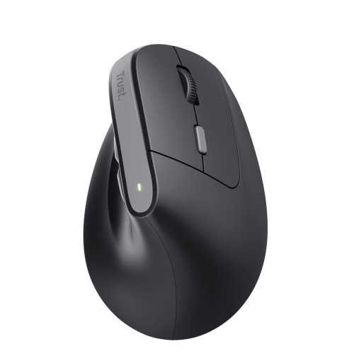 Optisk Mus Ergonomisk Trust Bayo II Svart