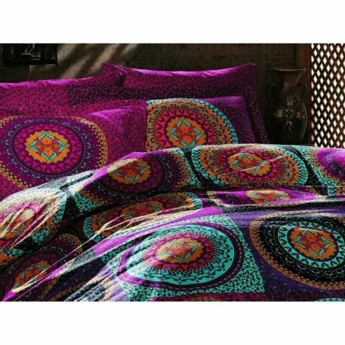 Tckslagsset Multicolour 220 x 240 cm