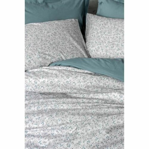 Tckslagsset Bl Vit 220 x 240 cm
