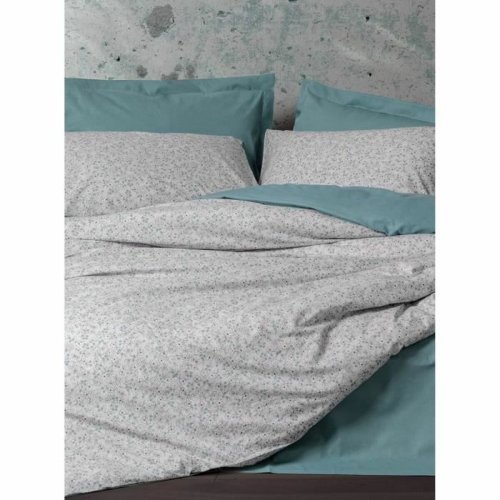 Tckslagsset Bl Vit 220 x 240 cm