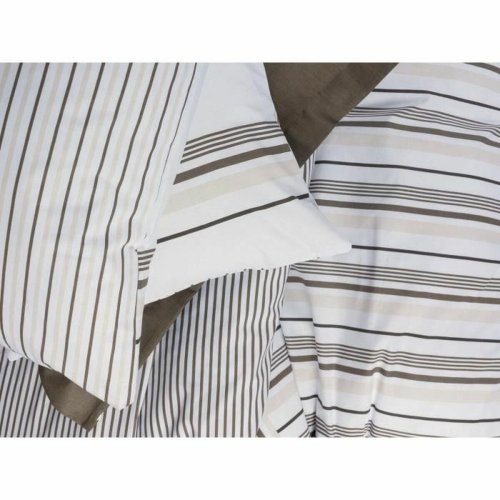 Tckslagsset Vit Brun 220 x 240 cm