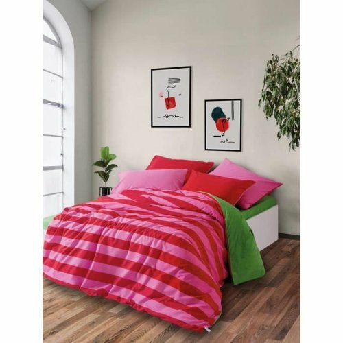 Tckslagsset Rd Rosa 220 x 240 cm