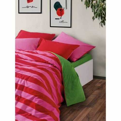 Tckslagsset Rd Rosa 220 x 240 cm
