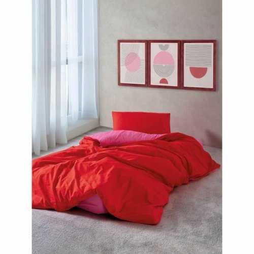 Tckslagsset Rd Rosa 220 x 240 cm