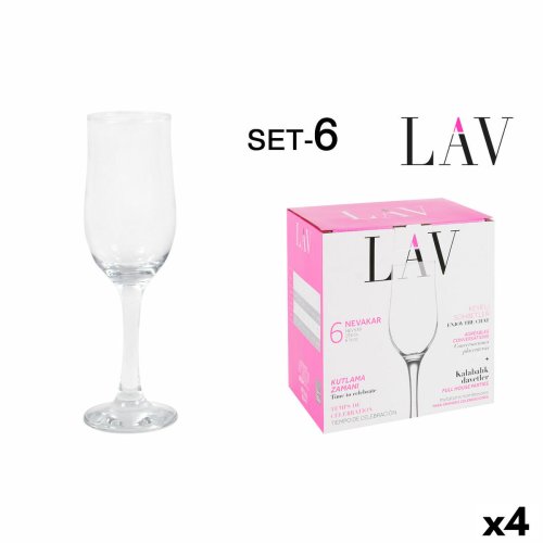 Champagneglas LAV Nevakar 4 antal