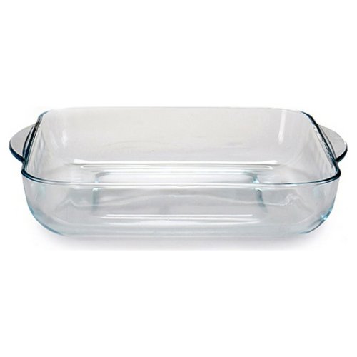 Set med Ugnsfasta Formar Pasabahce 1690037 Transparent Glas 1 L
