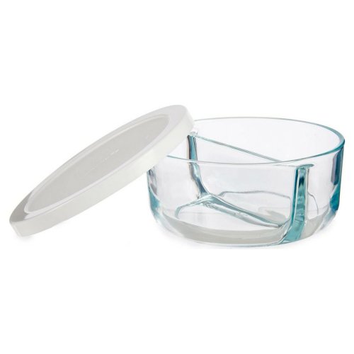 Lunchlda Pasabahce 530683-1113225 Vit Transparent Glas 2 Fack