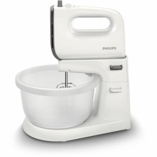 mixer-kndmaskinen med skl Philips HR3745/00 Rostfritt stl ABS