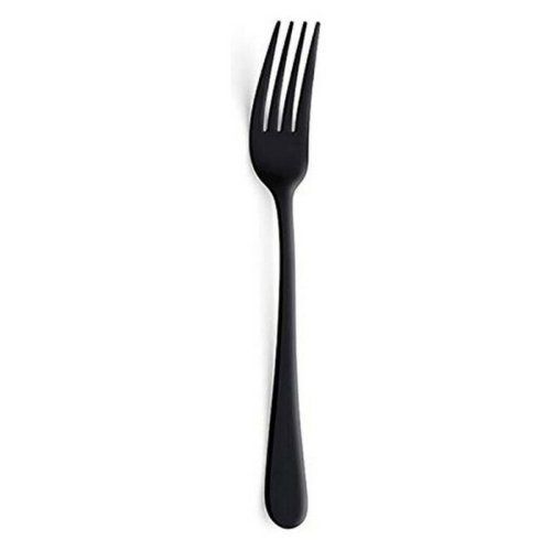 Gaffelset Amefa Austin Negro (12 pcs) Svart Metall 20,7 cm (12 a