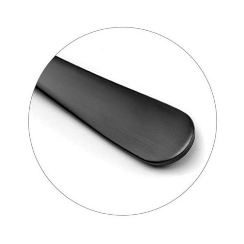 Dessertsked Amefa Austin Svart 18,5 cm 18,5 cm - 2,5 mm 12 antal