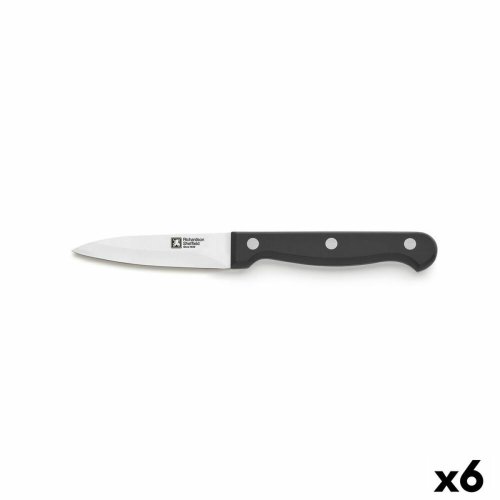 Skalkniv Richardson Sheffield Artisan Svart Metall 9 cm (Pack 6x