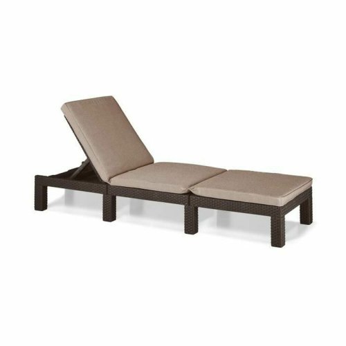 Ednyek Allibert by KETER Daytona 195 x 65 x 25,5 cm Brun