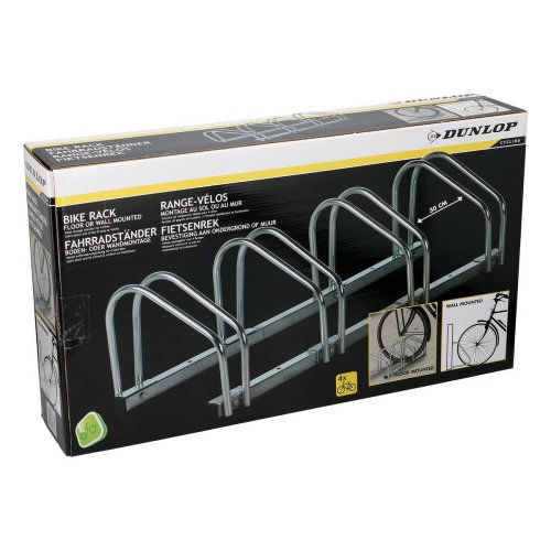 Cykelstll Dunlop Golv 4 platser 27 x 100 x 32,5 cm Stl