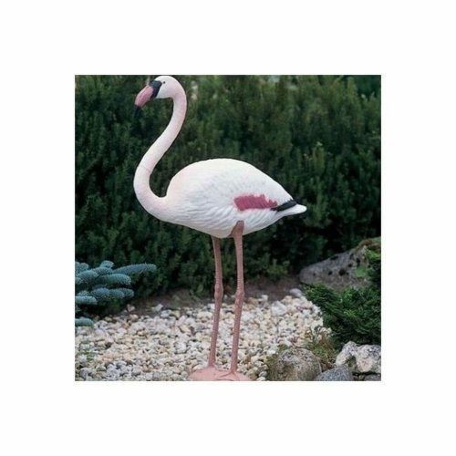 Dekorativ Trdgrdsfigur Ubbink Harts Rosa flamingo