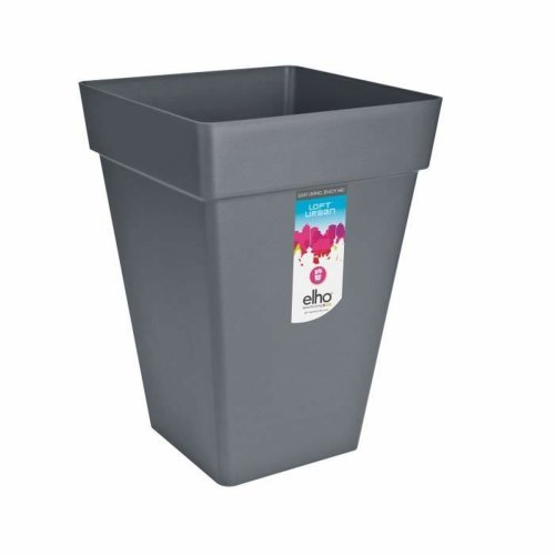 Kruka Elho  29,5 cm Antracitgr polypropen Plast Fyrkantig