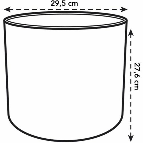 Kruka Elho Vit Gr�n Plast 30 x 30 x 28 cm