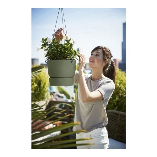 Hngande Ampelkruka Elho Greenville  23,9 x 20,3 cm Grn