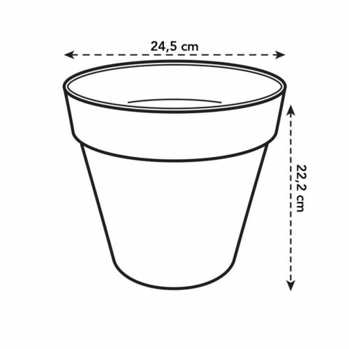 Kruka Elho Loft Urban 25 Gul  24,5 x 22,2 cm