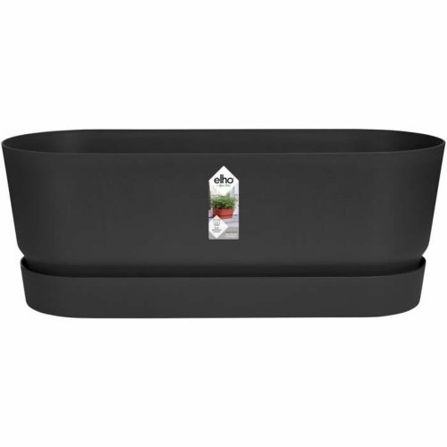 Blomlda Elho   Svart 50 cm Plast Oval
